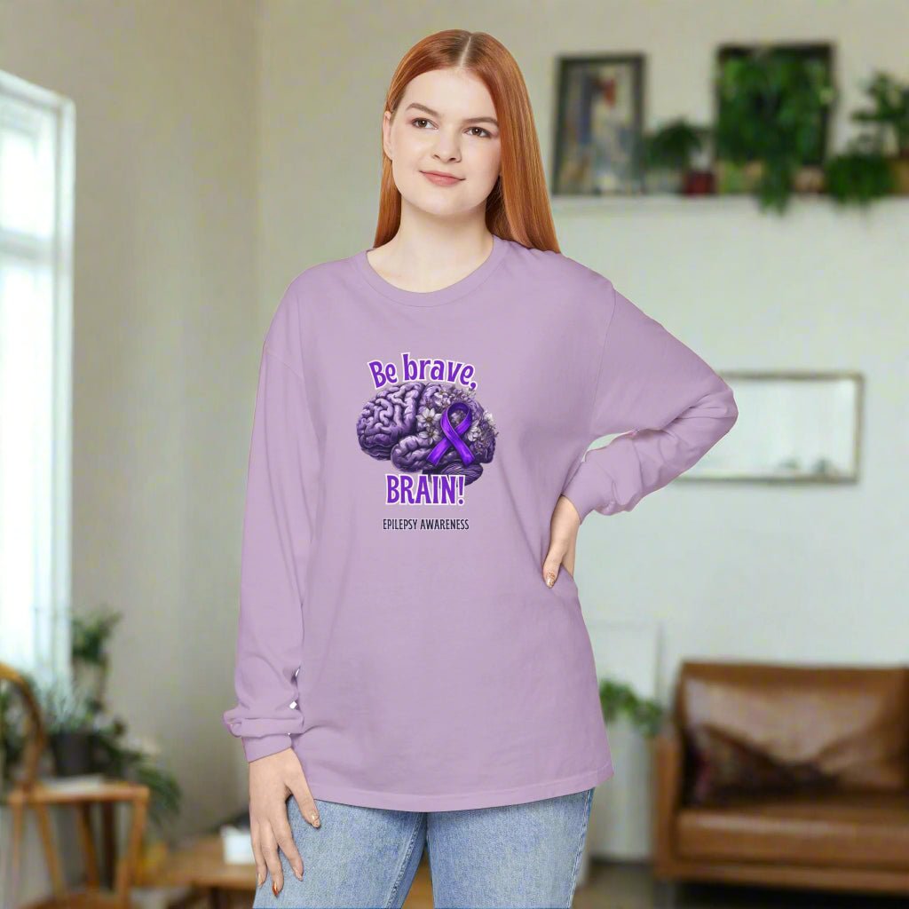 T-shirt de sensibilisation à l'épilepsie Be Brave
