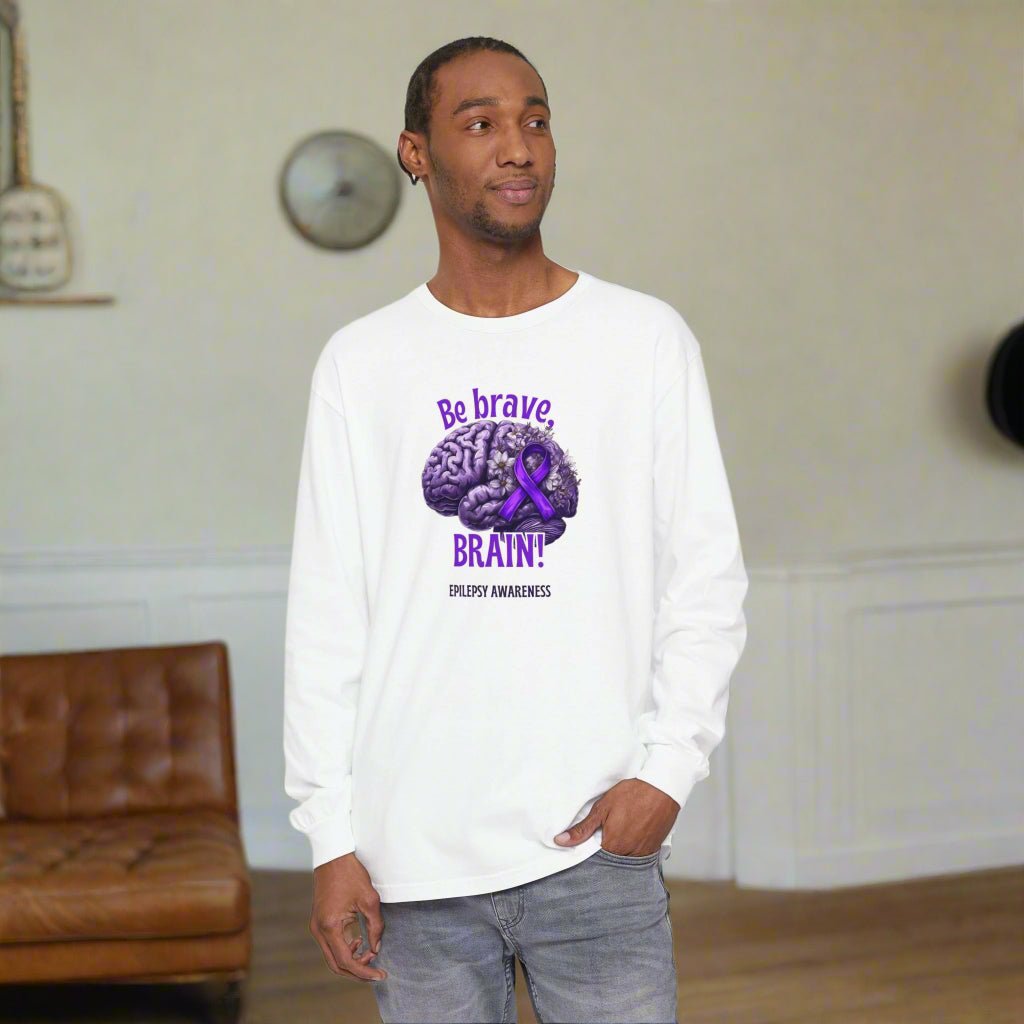 T-shirt de sensibilisation à l'épilepsie Be Brave