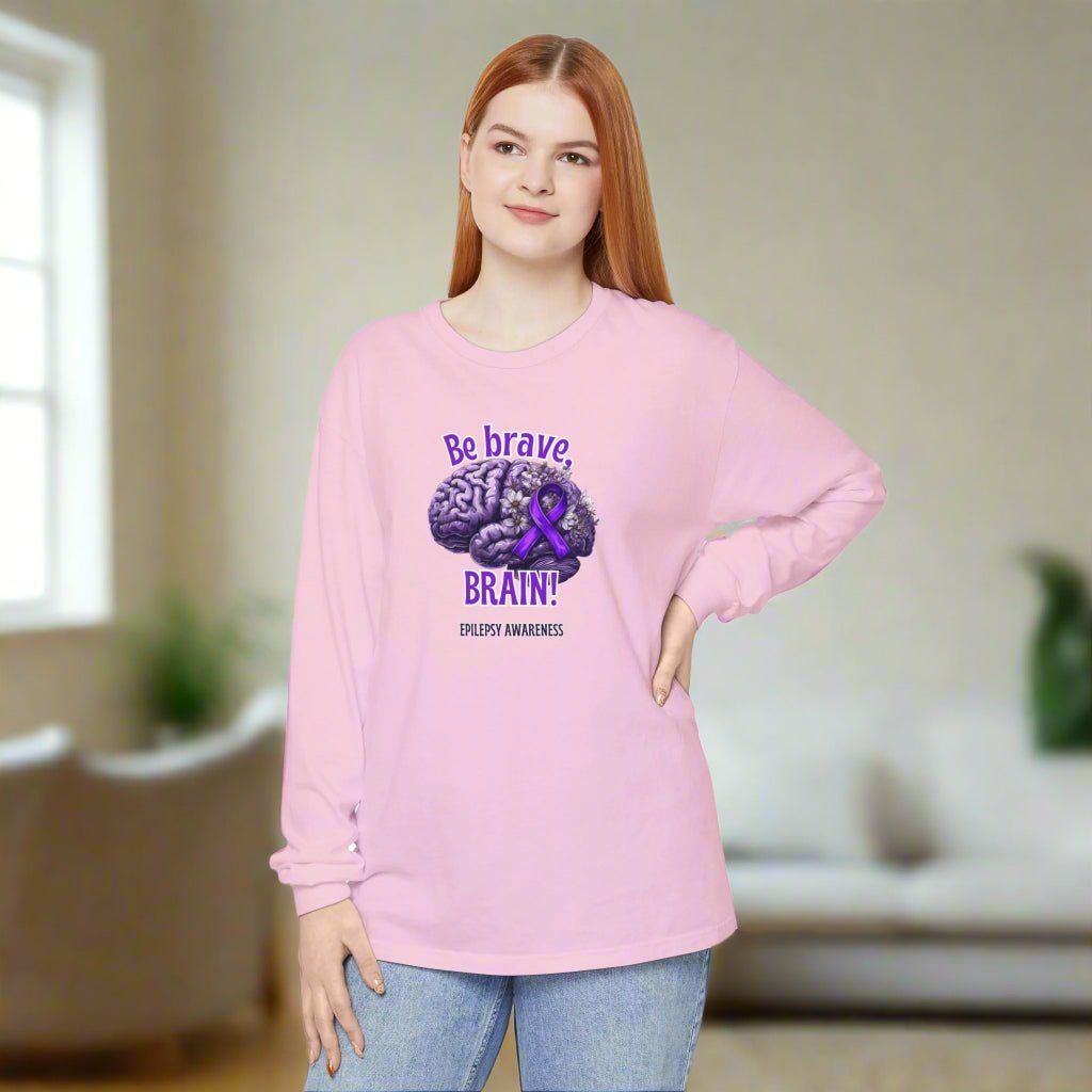 T-shirt de sensibilisation à l'épilepsie Be Brave