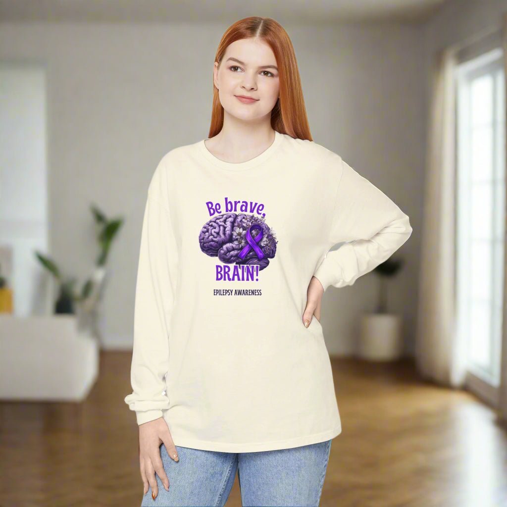 T-shirt de sensibilisation à l'épilepsie Be Brave