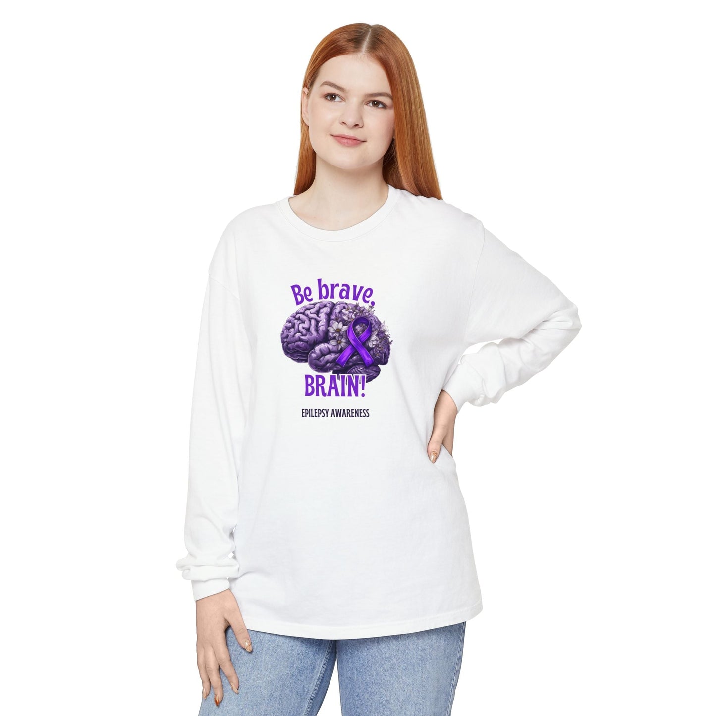 T-shirt de sensibilisation à l'épilepsie Be Brave