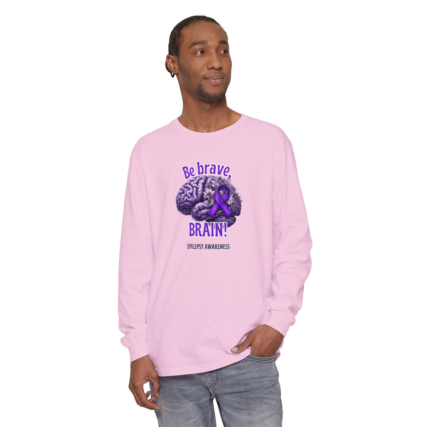T-shirt de sensibilisation à l'épilepsie Be Brave
