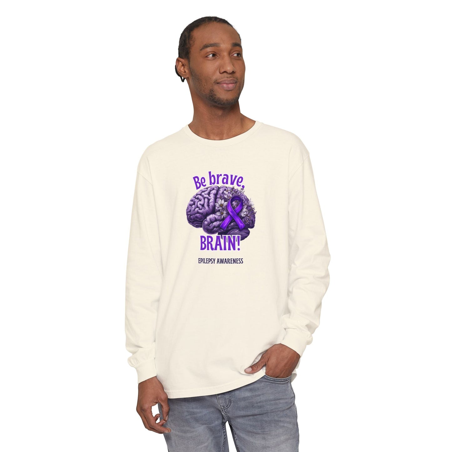 T-shirt de sensibilisation à l'épilepsie Be Brave