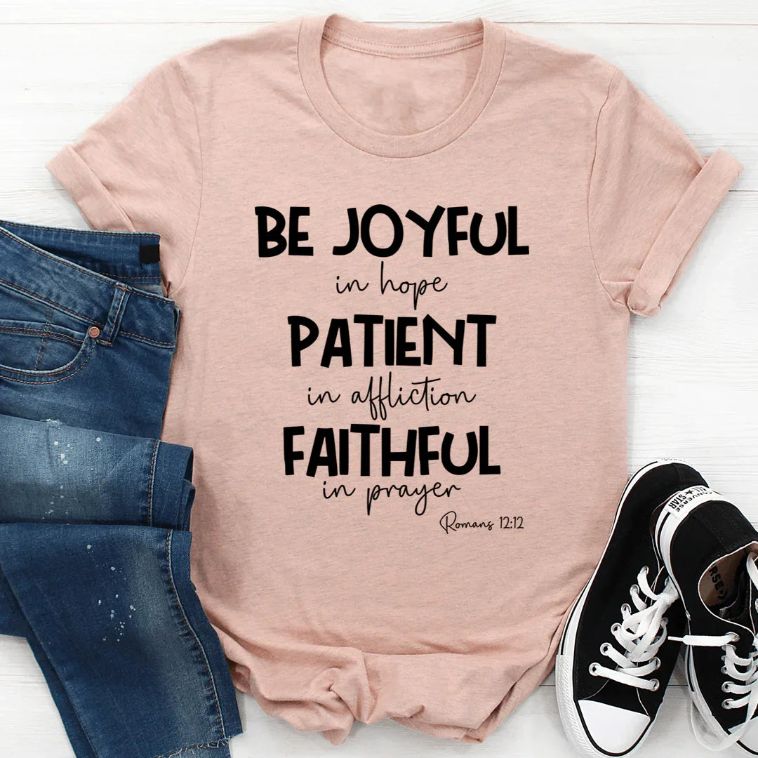 Be Joyful In Hope Tee - Korvel