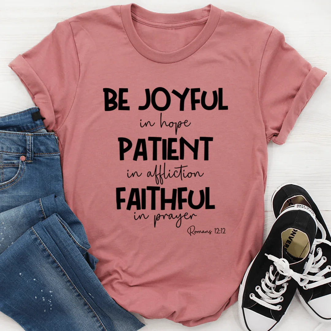 Be Joyful In Hope Tee - Korvel