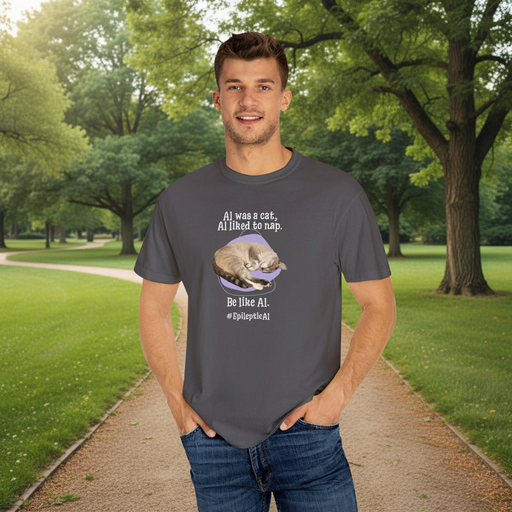 Sé como Al Camiseta Unisex Teñida en Prenda