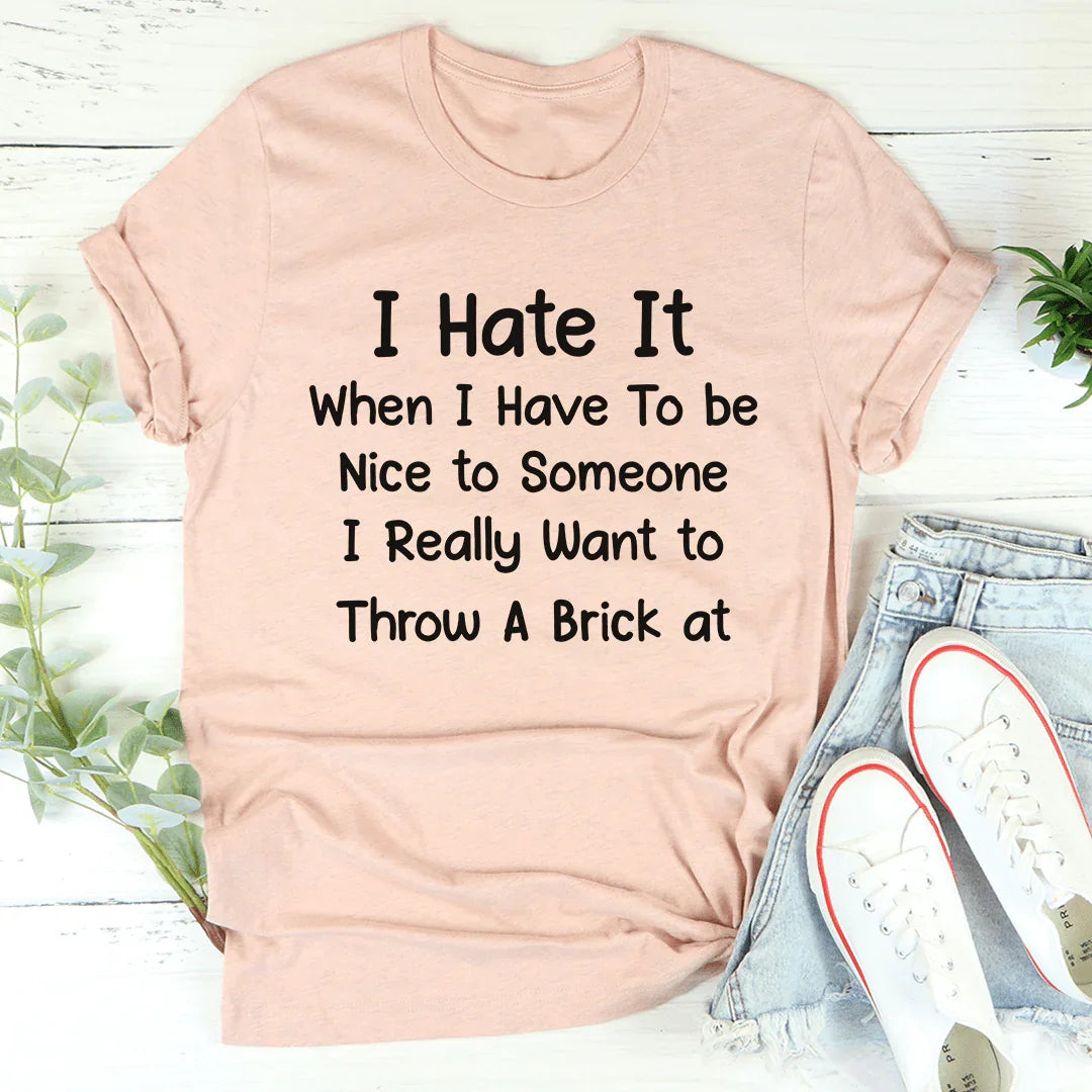 Be Nice Tee - Korvel