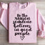 Sé la razón por la que alguien cree en las buenas personas sudadera