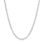 2.5mm 14k White Gold Textured Pendant Chain