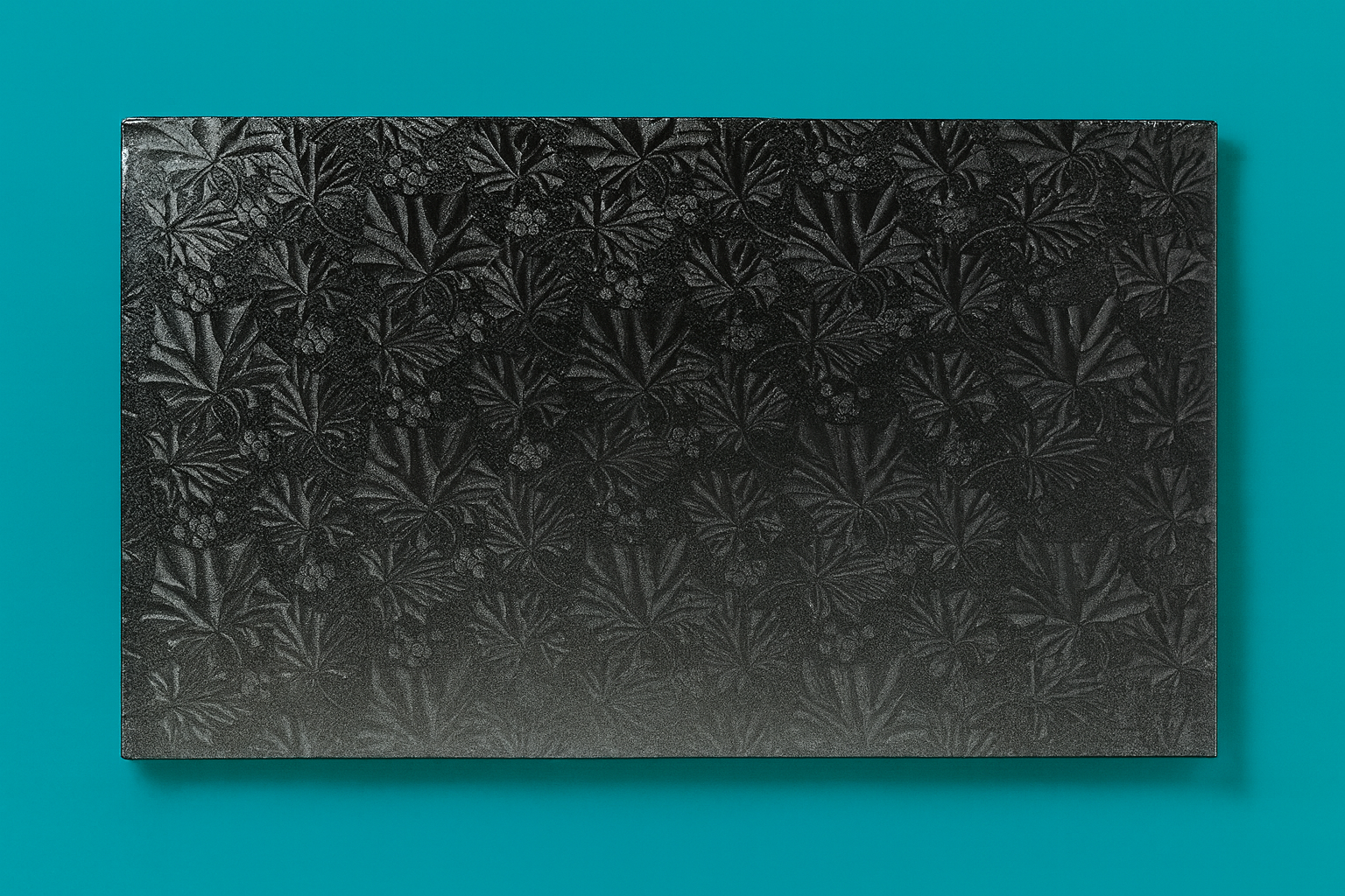 Cake Drum - 1/4 Sheet Black 12ct - Korvel