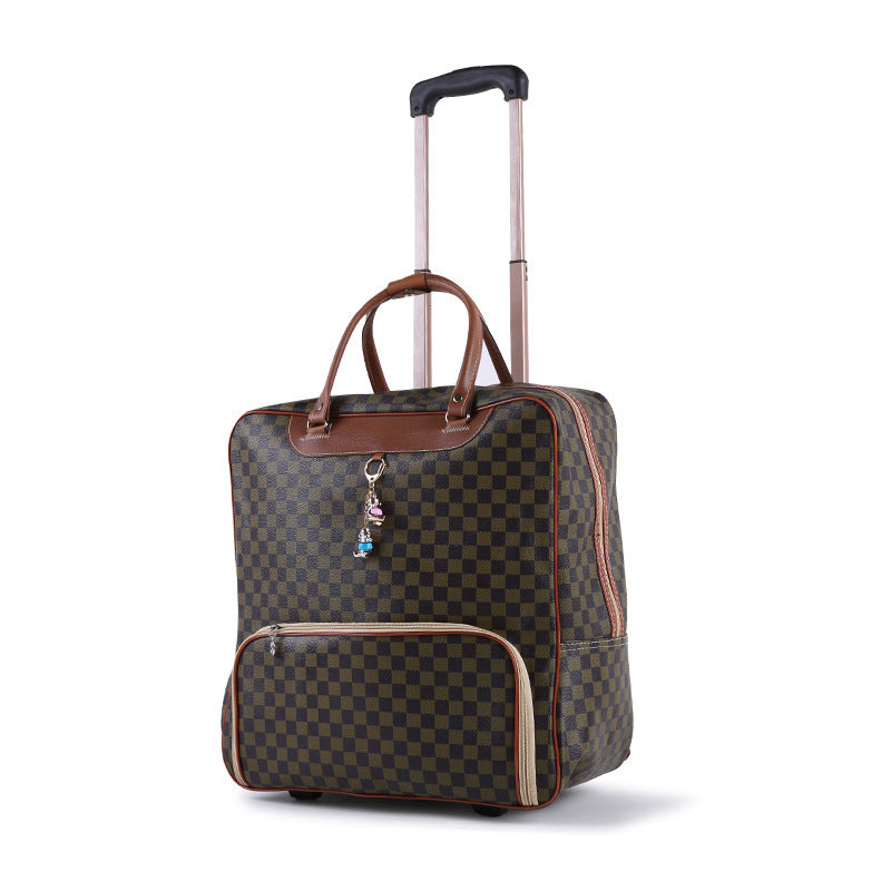 Stylish PU Trolley Case for Effortless Travel