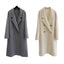 Manteau en laine double face - Style long et longueur étendue