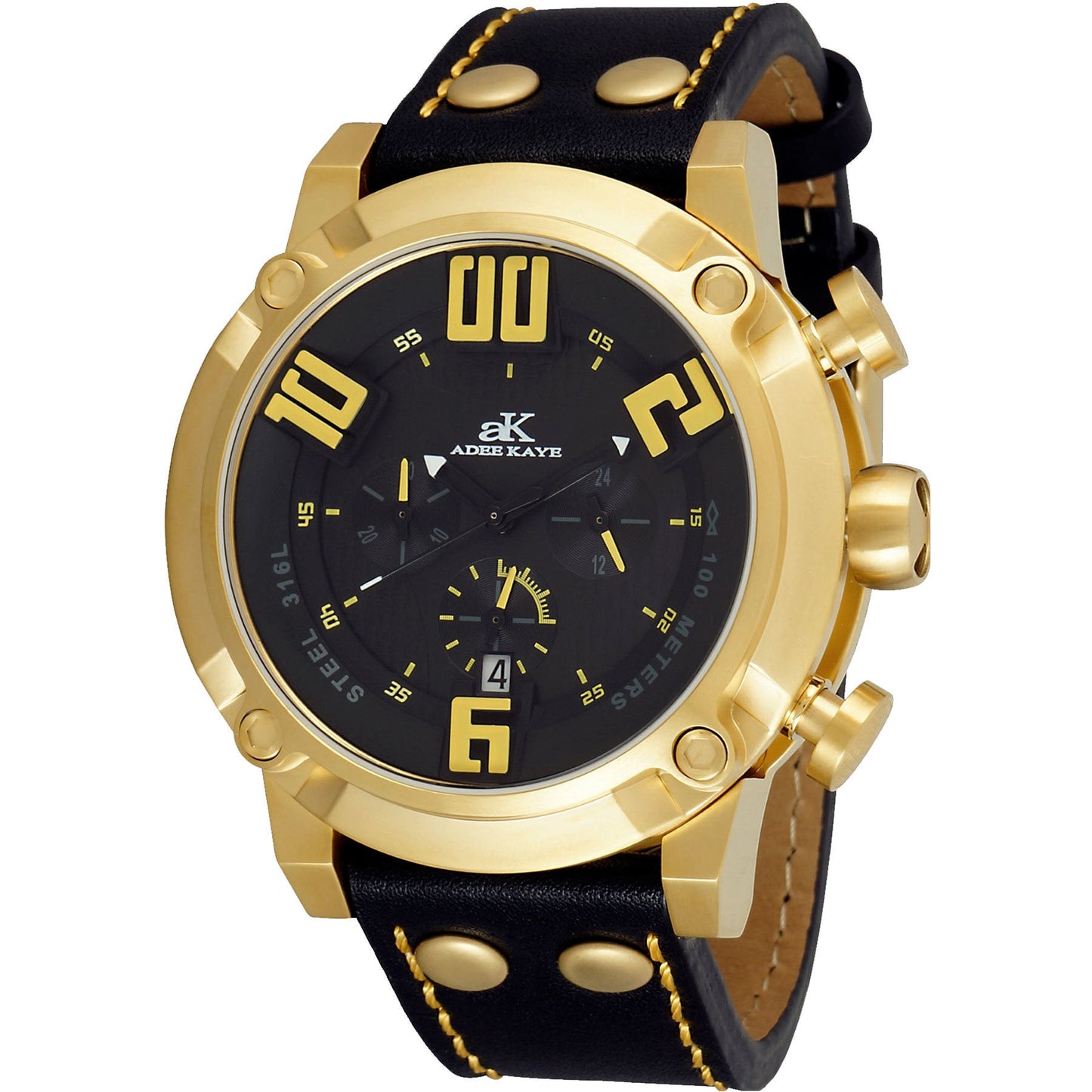 Adee Kaye Men's Gamma-Mesh Watch