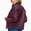 Veste à couches à double fermeture éclair pour femmes, chaude et élégante, avec capuche en fausse fo