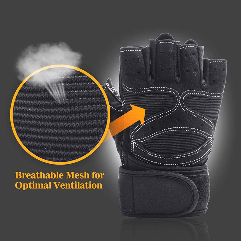 Guantes de Gimnasio para Levantamiento de Pesas de Calidad Superior para un Rendimiento Mejorado
