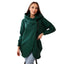 Women's Plus Size Solid Color Overcoat