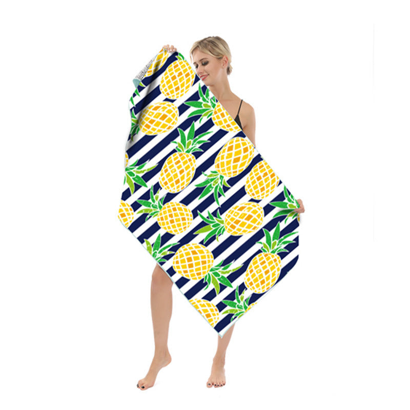 Fashion Duplex Printing Quick-Drying Beach Towel