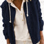 Solid-Color Corduroy Cardigan - Casual Relaxed-Fit Jacket