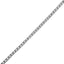 Bracelet de tennis en diamant illusion en or blanc 14K cultivé en laboratoire - 1,0 cttw