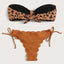 Ensemble de bikini deux pièces élégant à imprimé léopard