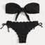 Ensemble de bikini deux pièces élégant à imprimé léopard