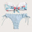 Ensemble de bikini deux pièces élégant à imprimé léopard