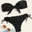 Ensemble de bikini deux pièces élégant à imprimé léopard