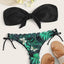 Ensemble de bikini deux pièces élégant à imprimé léopard