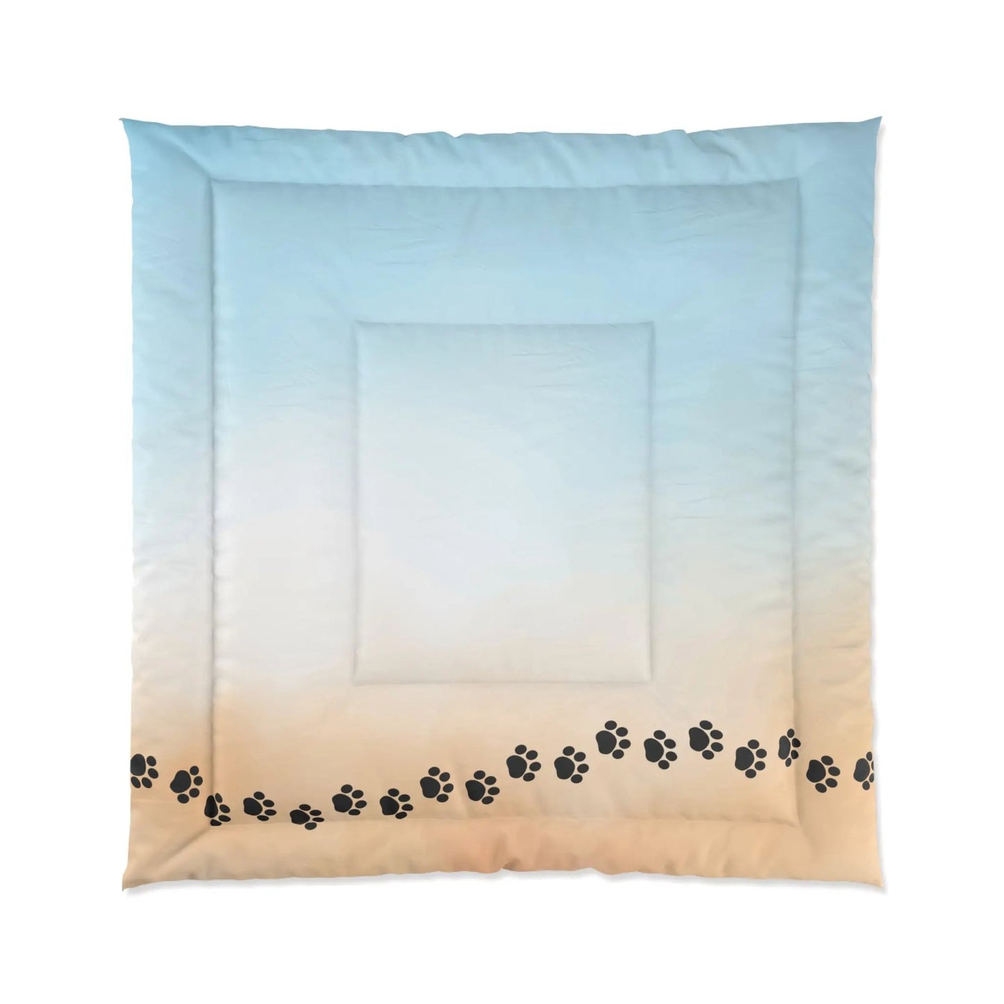 Paw Print Paradise Comforter - Perfect Bedding for Pet Enthusiasts - Korvel