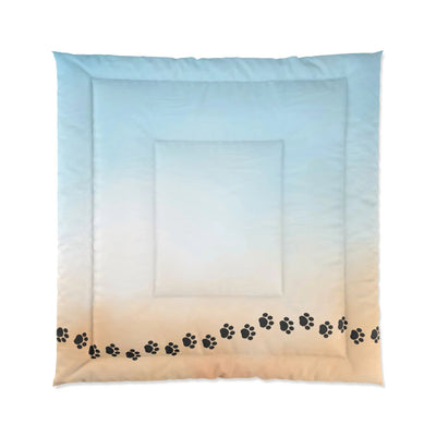 Paw Print Paradise Comforter - Perfect Bedding for Pet Enthusiasts - Korvel