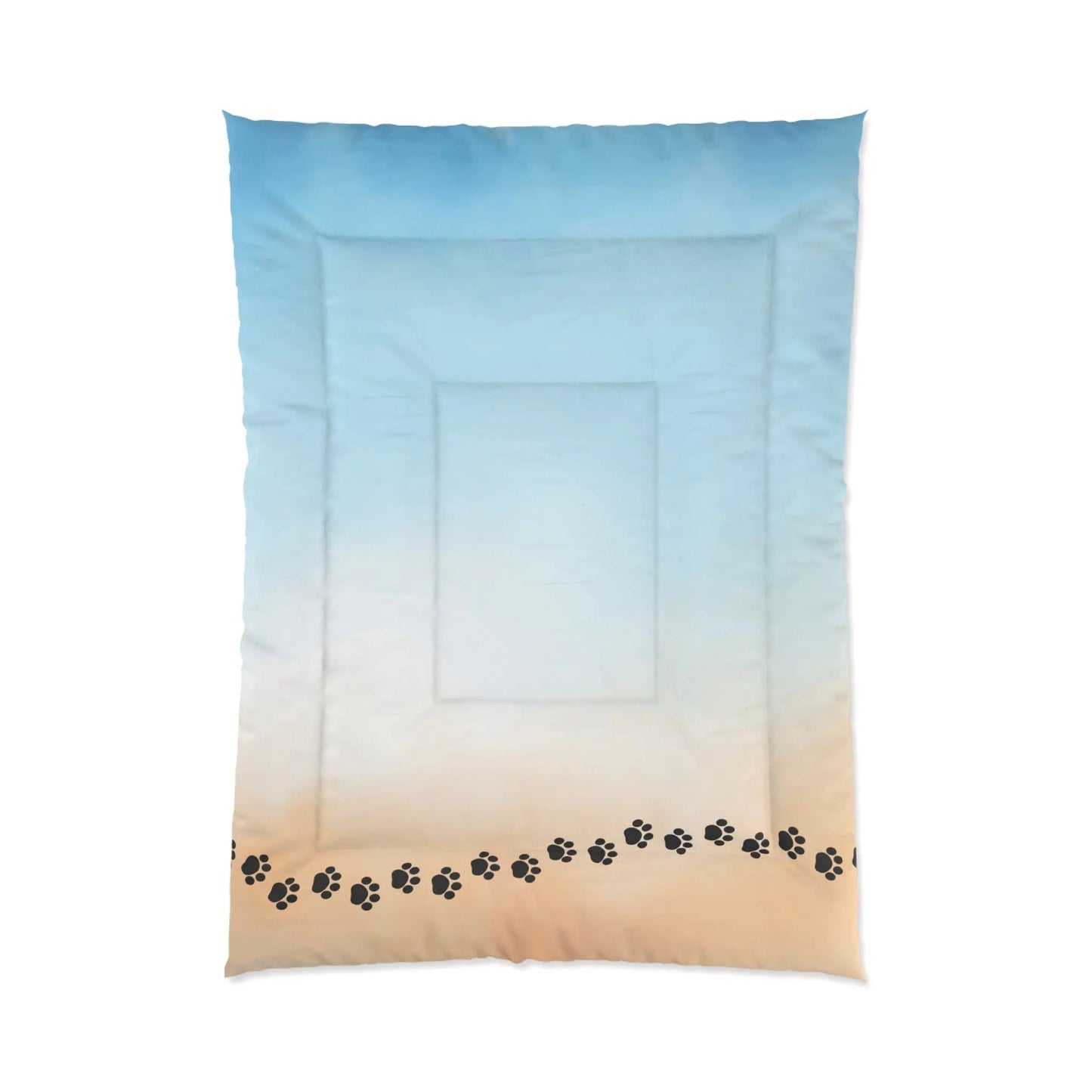 Paw Print Paradise Comforter - Perfect Bedding for Pet Enthusiasts - Korvel