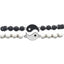 Ensemble de Bracelets Perles pour Connexions Significatives