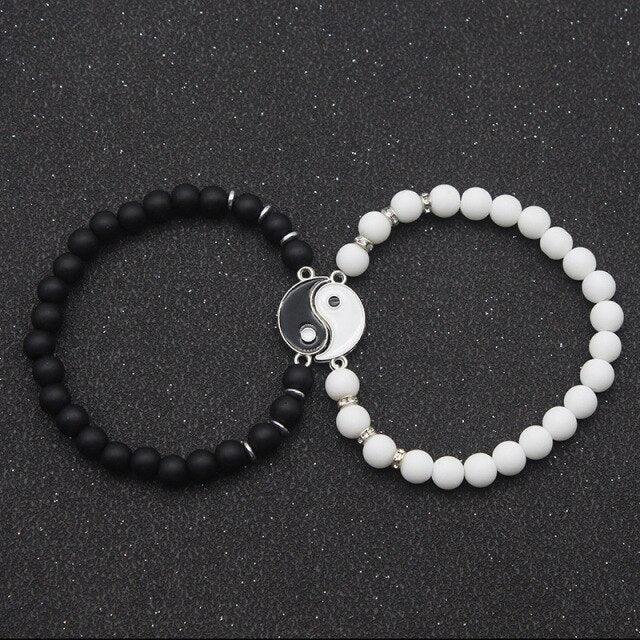 Ensemble de Bracelets Perles pour Connexions Significatives