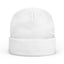 Bonnet en tricot brodé Sasquatch et chat