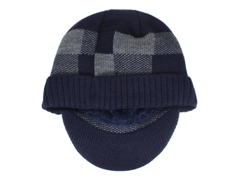 Allurelation Knitted Winter Beanie Set for Men