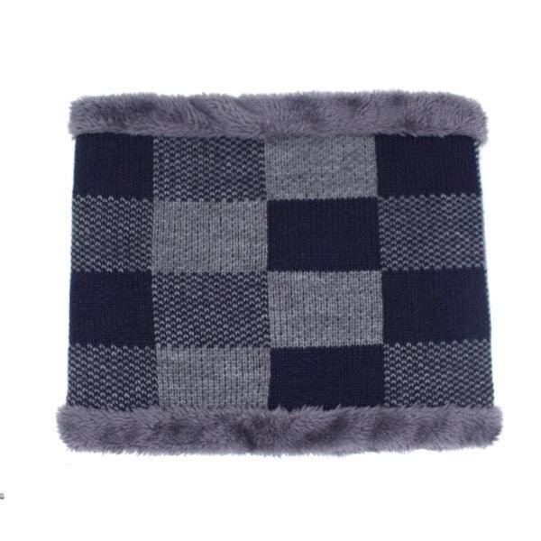 Allurelation Knitted Winter Beanie Set for Men