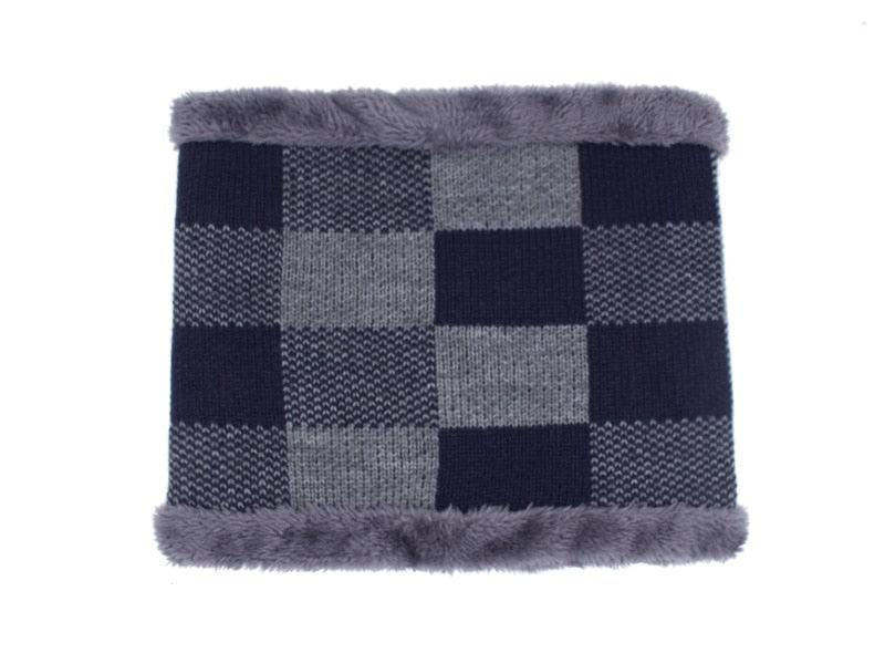 Allurelation Knitted Winter Beanie Set for Men