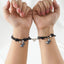 Ensemble de Bracelets Correspondants Élégants pour Couples avec Design de Papillon