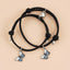 Ensemble de Bracelets Correspondants Élégants pour Couples avec Design de Papillon