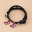 Ensemble de Bracelets Correspondants Élégants pour Couples avec Design de Papillon