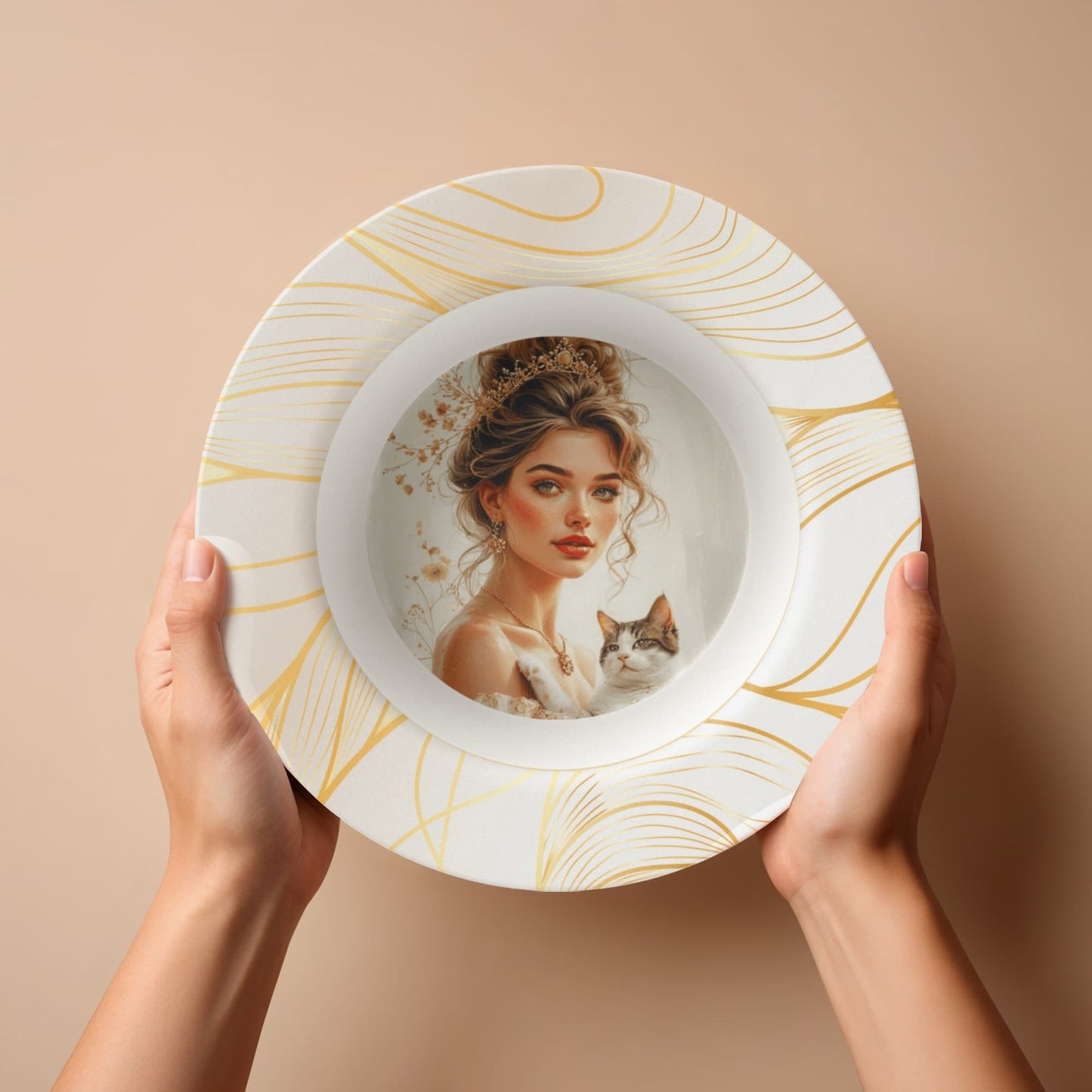 Bol Collectible Belle Dame aux Chats