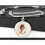 Beautiful Cat Lady Pendant Bracelet