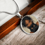 Charming Cat Lady Pendant Necklace