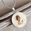 Pendentif Collier Belle Dame aux Chats