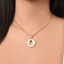 Pendentif Collier Belle Dame aux Chats