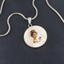 Pendentif Collier Belle Dame aux Chats