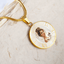 Pendentif Collier Belle Dame aux Chats