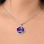 Elegant Epilepsy Warrior Pendant Necklace