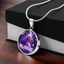 Elegant Epilepsy Warrior Pendant Necklace