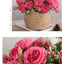 Lifelike Silk Rose & Peony Bouquet for Home & Wedding Decor - Korvel